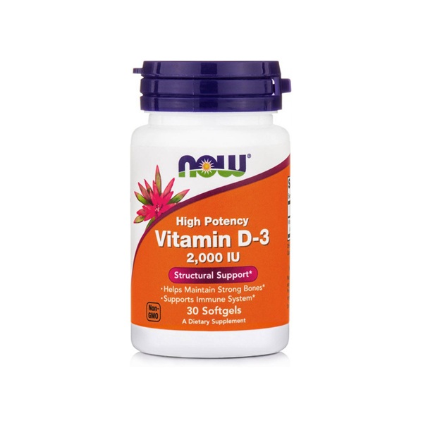 Now – Vitamin D-3 2000 IU 30caps