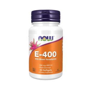 Now – Vitamin E-400 IU 50Caps
