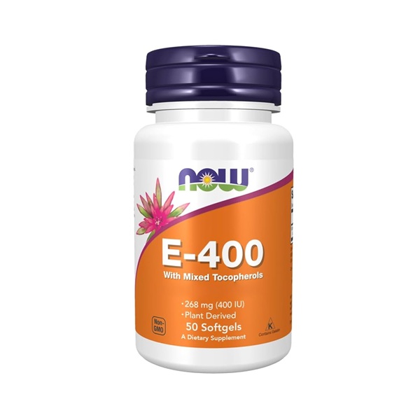 Now – Vitamin E-400 IU 50Caps