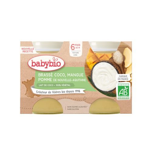 Babybio – Brasse Mango & Pineapple Coconut Milk (6m+)