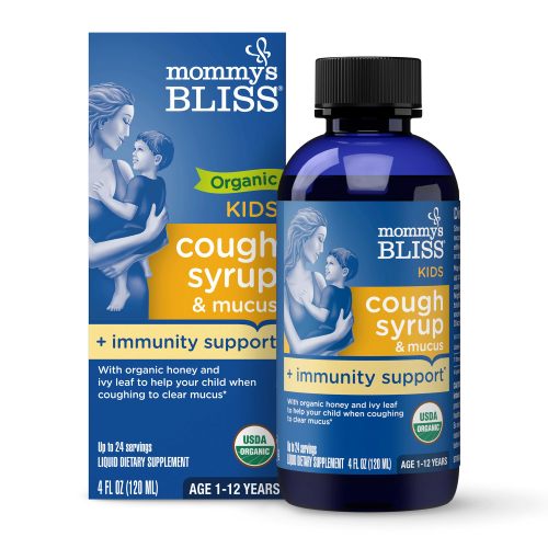 Mommy’s Bliss – Kids Organic Cough Syrup + Immunity Support