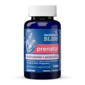 Mommy’s Bliss – Prenatal Multivitamin + Probiotics