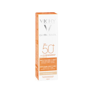 Vichy – Capital Soleil Mbrojtës kundër njollave me ngjyrë 3 në 1 (SPF 50+)