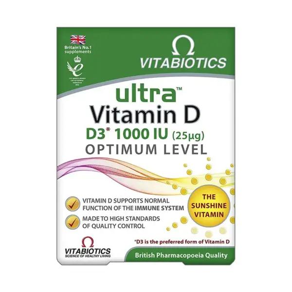 Vitabiotics – Ultra Vitamin D 1000 IU