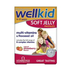 Vitabiotics – Wellkid Softjelly Strawberry flavour
