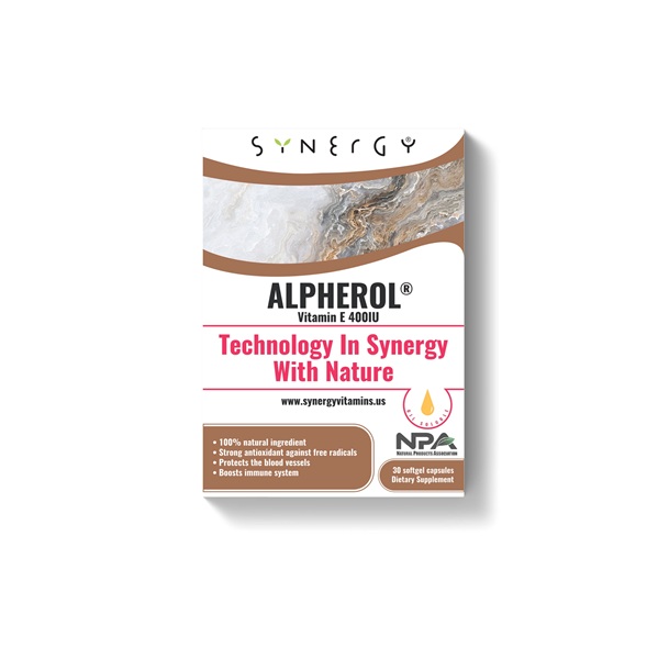 Synergy – Alpherol Vitamin E 400IU