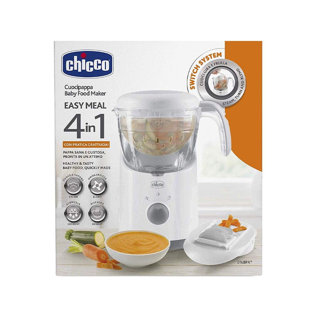 Chicco – 4 in 1 Easy Meal Steamer Blender