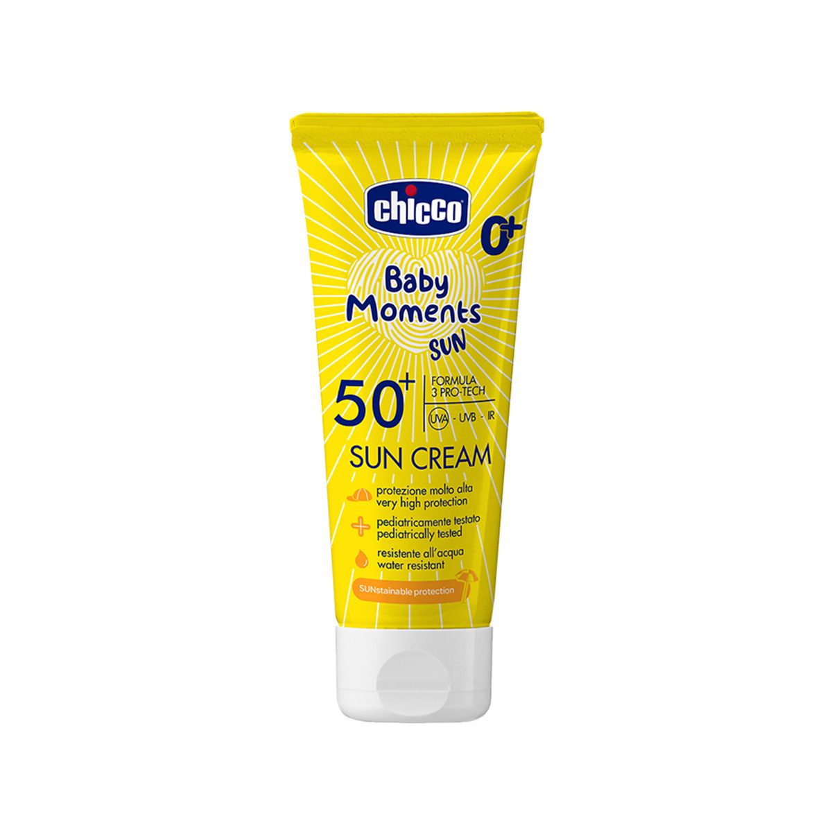 Chicco – Krem mbrojtës ndaj diellit (SPF 50+)