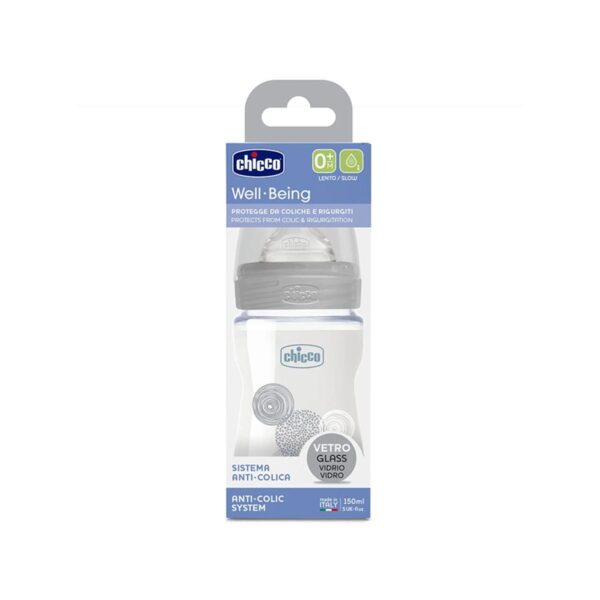Chicco – Well Being Bottle Glass Bottle (0m+)