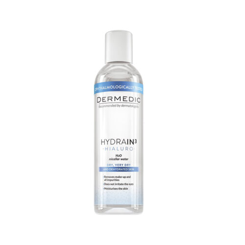 dermedic-hydrain3-micellar-water-200ml-500x500-1.jpg Dermedic – Hydrain3 Ujë Micelar H2O