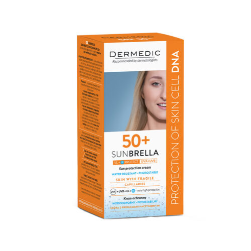 dermedic-sunbrella-vascular-problems-spf50-500x500-1.jpg Dermedic – Sunbrella Sun mbrojtje për lëkura kuperoze (SPF 50+)