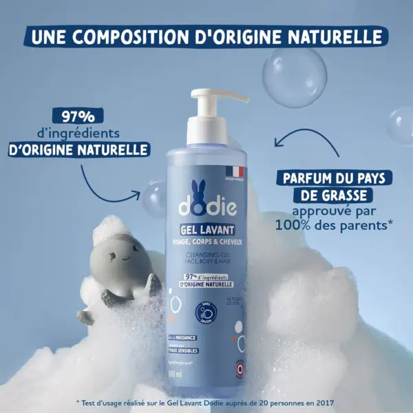 Dodie 3 in 1 Cleansing Gel