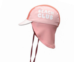 Tutete Baby Beach Hat  Stripes Bloom &Blush