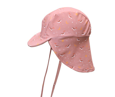 Tutete Baby Beach Hat  Whale Pink