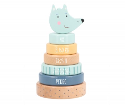 Tutete Personalized Stacking Tower