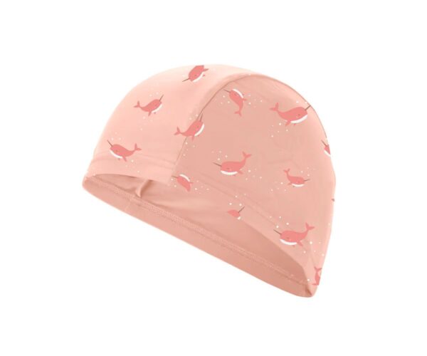 Tutete Kids Swim Cap Whale Pink