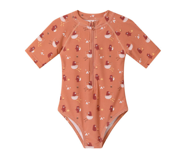 Tutete Swimsuit with Zipper Camping