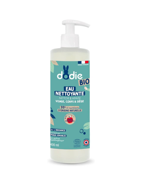 Dodie 3 in 1 Cleansing Water Organic - from birth - 400ML