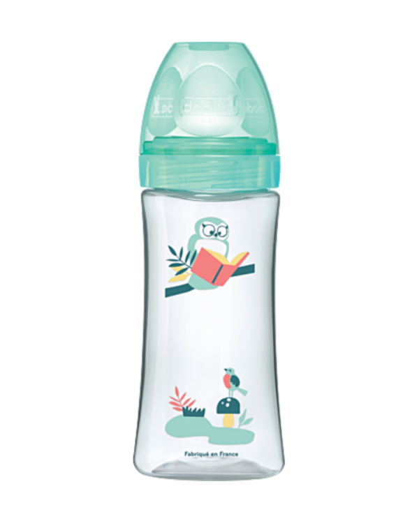 Dodie Bottle Initiation+ Anti-Colic +6 months Round  Teat 3 Speeds Flow 3 330ML