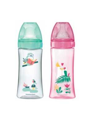 Dodie KIT 2x330ml +6 months Round Teat  3 Speeds Flow 3