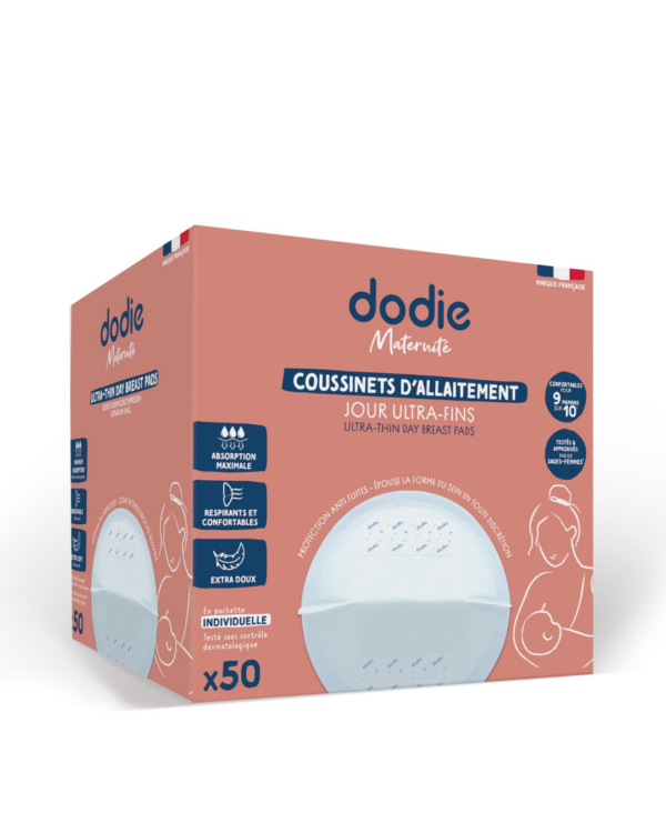 Dodie Nursing Pads Slim DAY in Individual Pouch