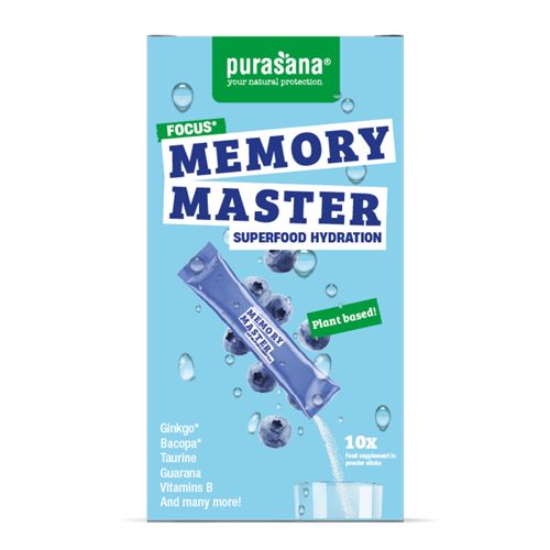 Purasana Hydration Superfoods Memory Master 10 x 4.5g