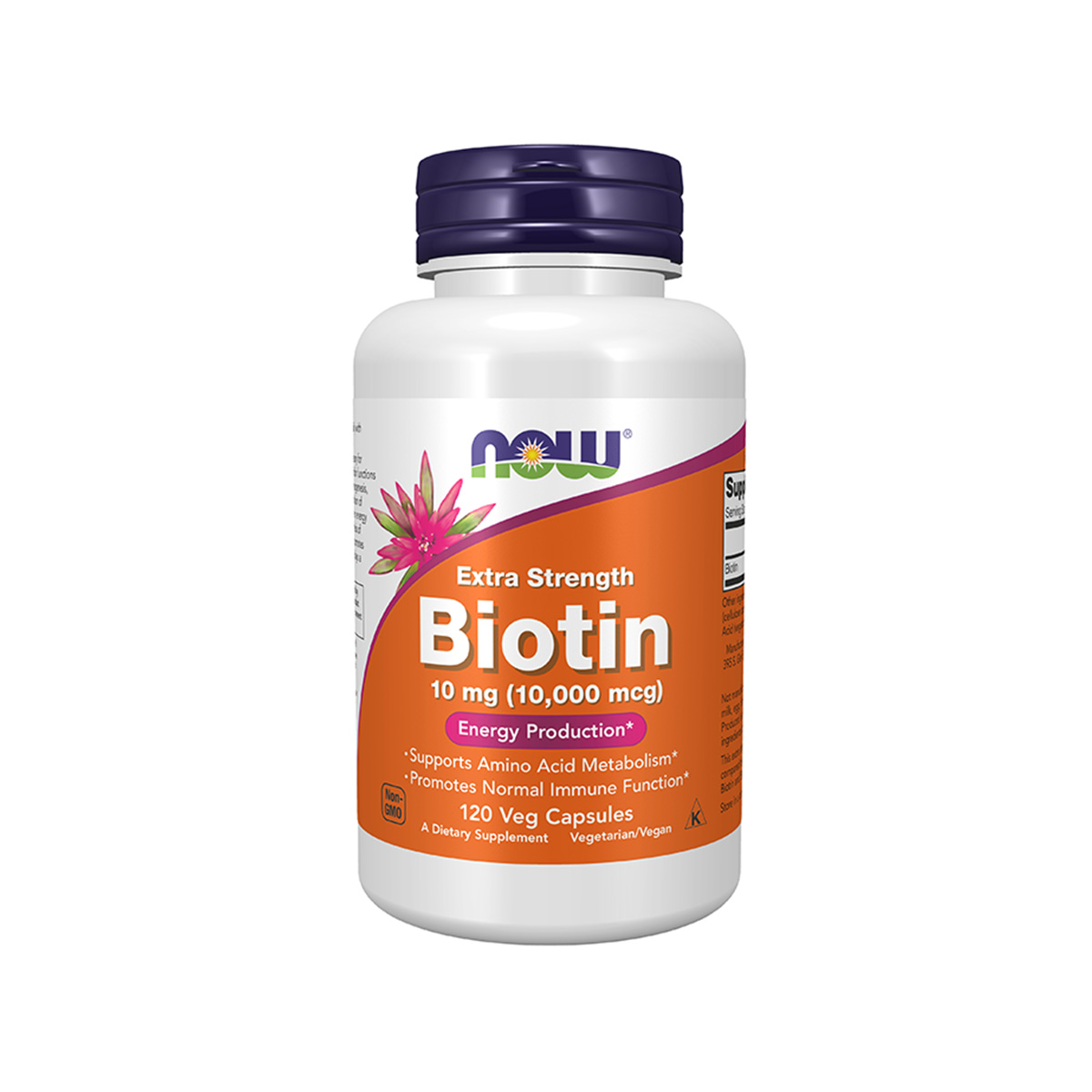 Now – Biotin 10 mg Extra Strength