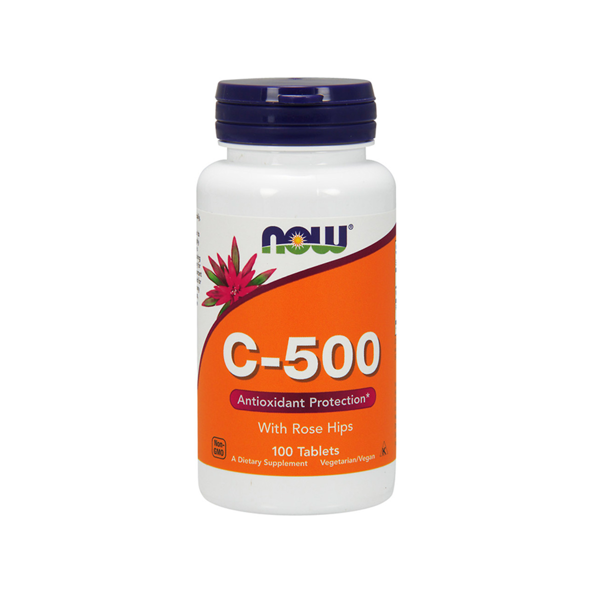 Now – Vitamina C-500 (with Rose Hip)
