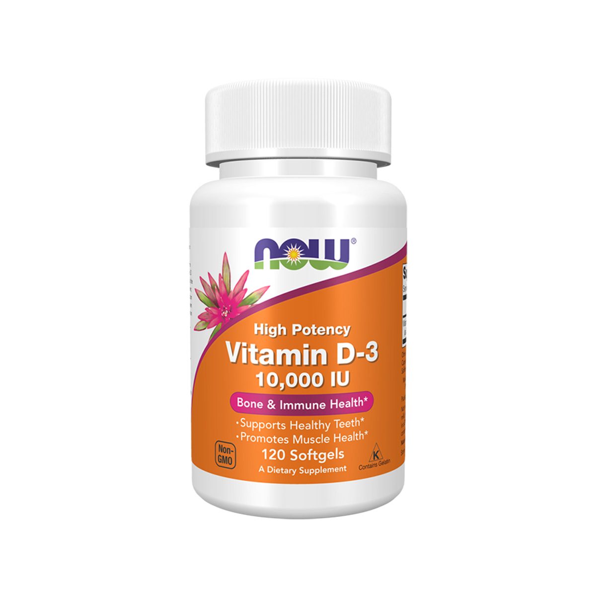 Now – Vitamin D-3 10,000 IU
