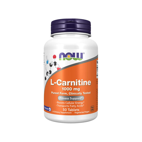 Now – L-Carnitine 1000mg 50Tab