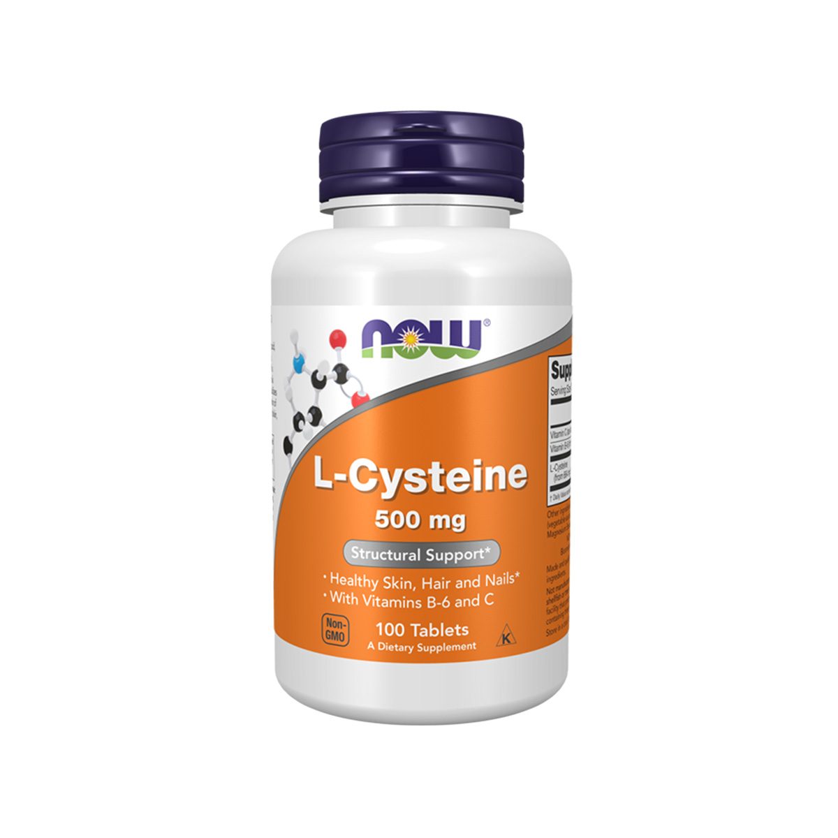 Now – L-Cysteine 500mg
