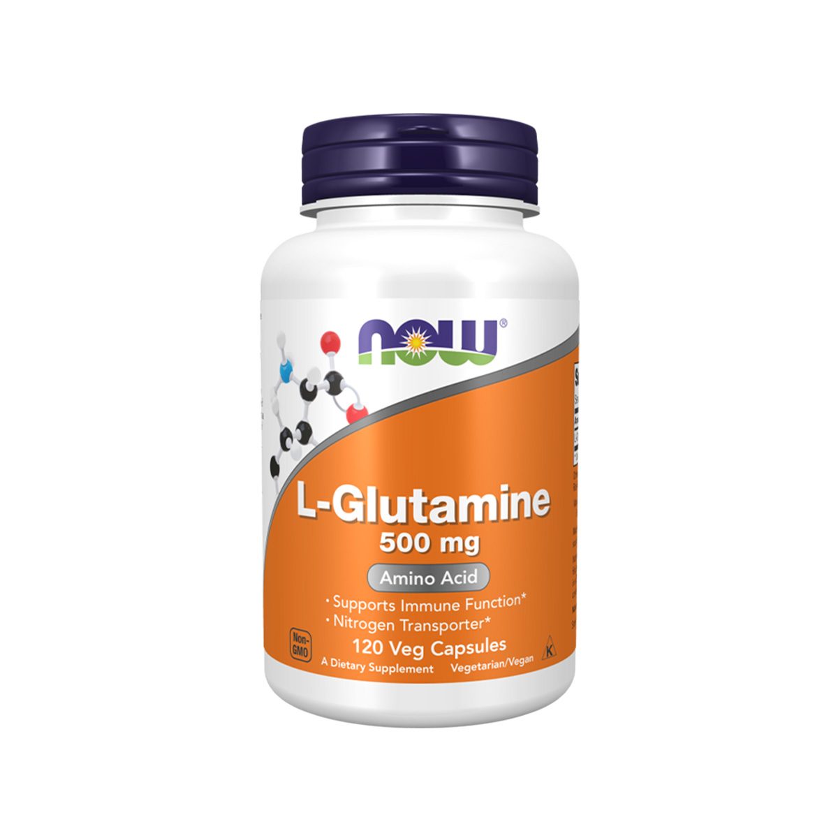 Now – L-Glutamine 500mg