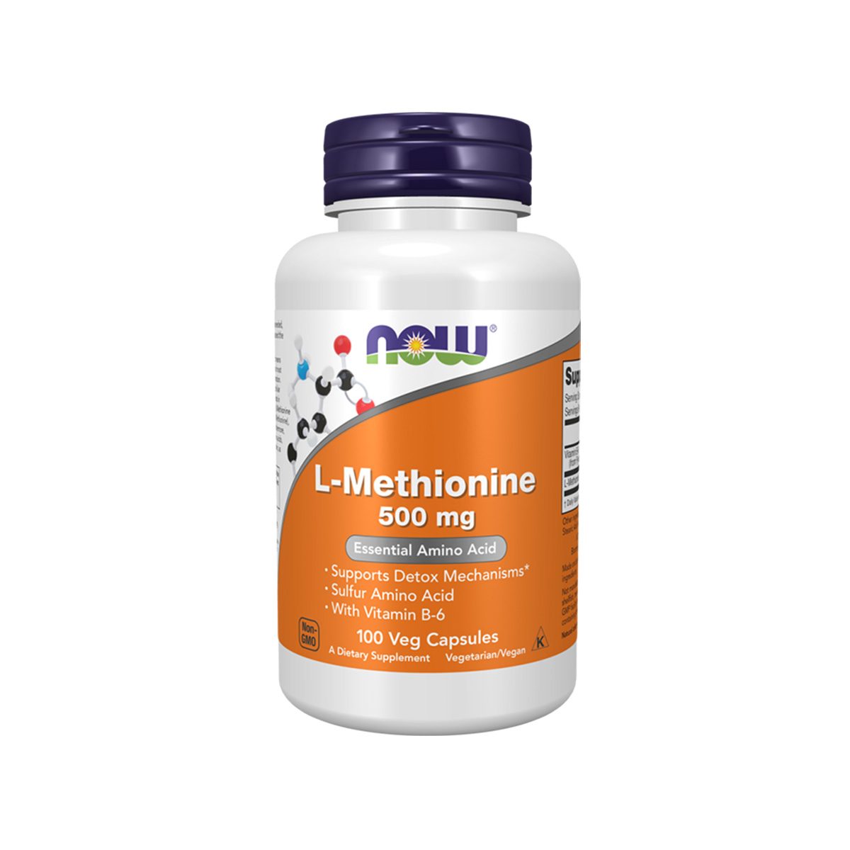 Now – L-Methionine 500mg