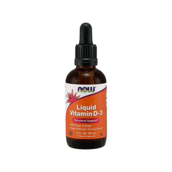 Now – Vitamina D-3 Liquid