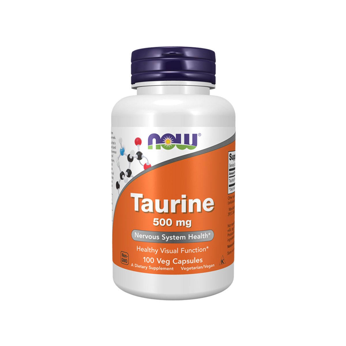 Now – Taurine 500mg