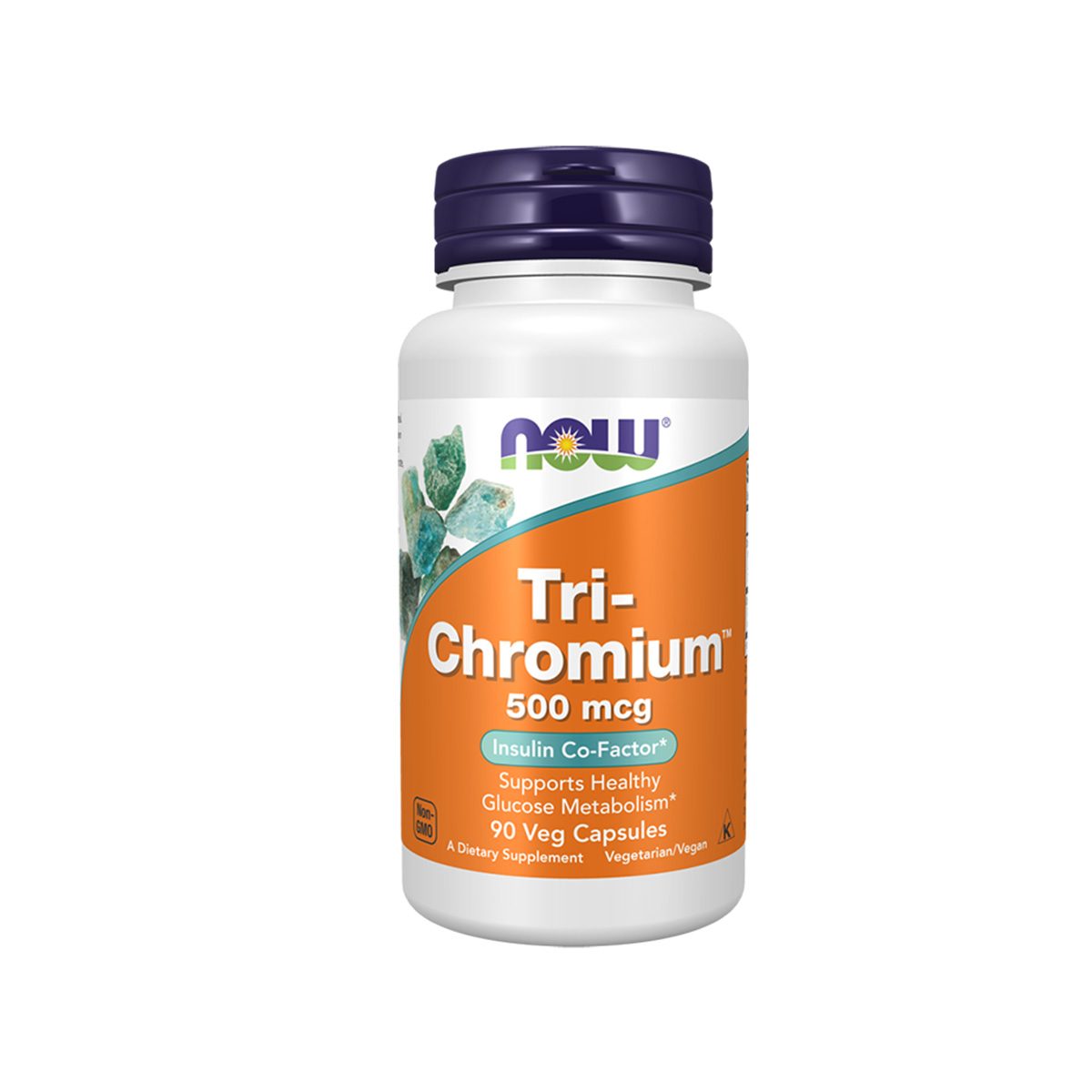 Now – Tri-Chromium 500 mcg + Cinnamon