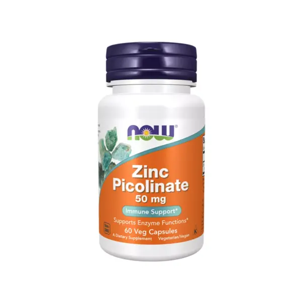 Now – Zinc Picolinate 50 mg 60Caps