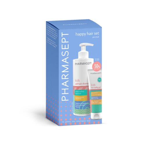 Pharmasept – Kids Soft Hair Shampoo & Kids Hair Styling Gel Set