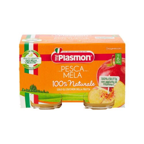 Plasmon – Pure Pjeshke me Mollë (6m+)