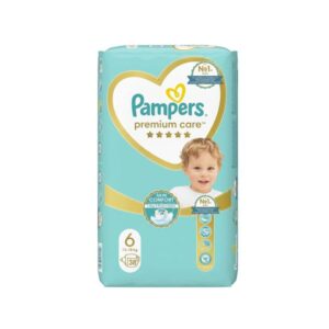 Pampers – Premium Care 6 (13kg+) 38cope