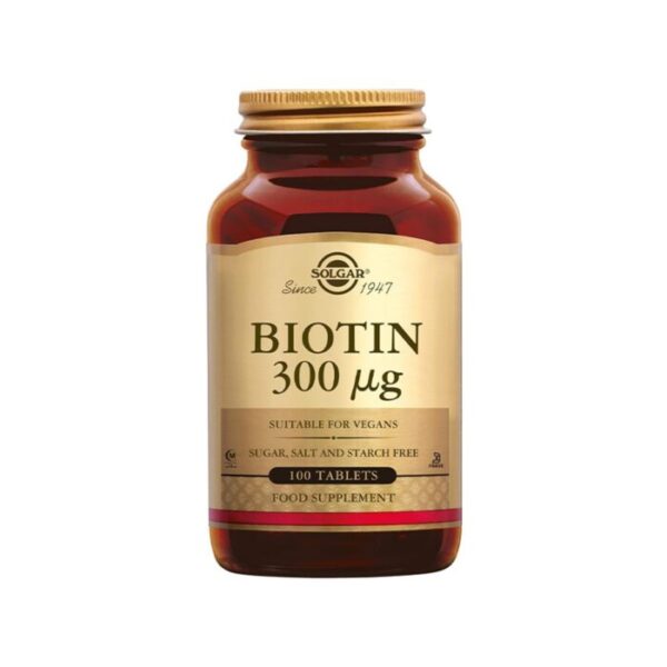 Solgar – Biotin 300mcg