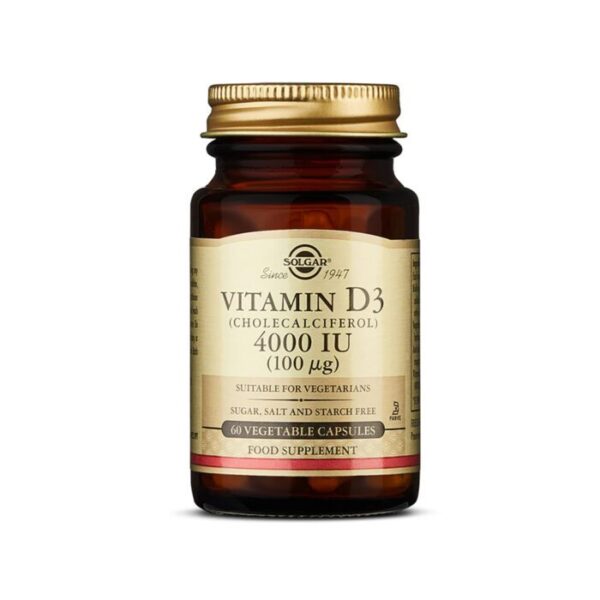 Solgar – Vitamin D3 (Cholecalciferol) 4000 IU