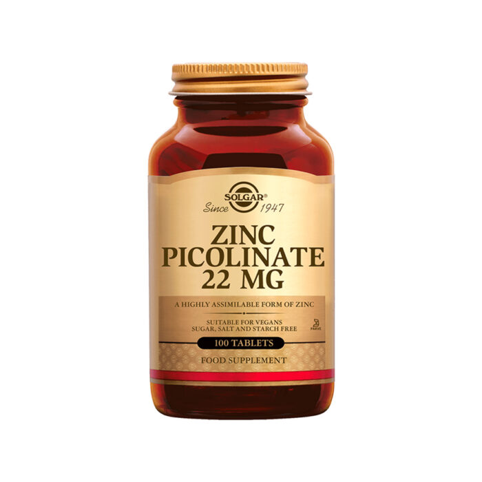 Solgar – Zinc Picolinate (22 mg)