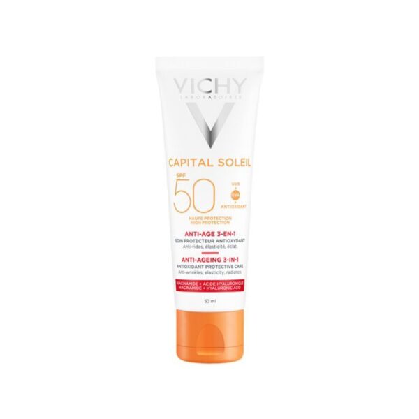 Vichy – Capital Soleil 3 në 1, mbrojtës ndaj diellit, antioksidant, anti-age