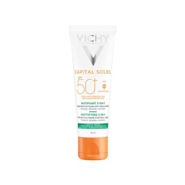 Vichy – Capital Soleil Mattifying 3-in-1 (SPF 50+)