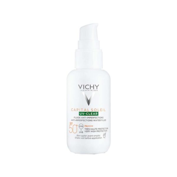 Vichy – Capital Soleil UV-Clear Anti-Imperfections Water Fluid (Spf 50)