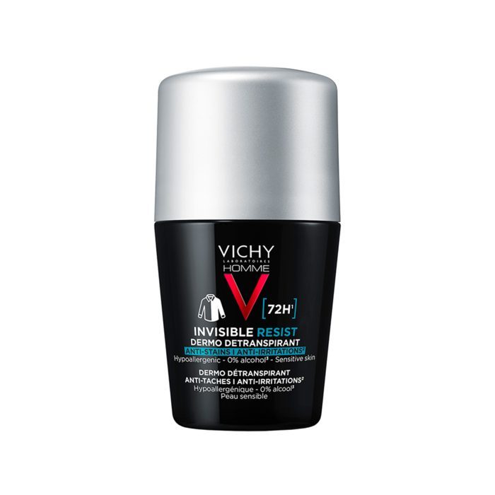Vichy – Homme Invisible Resist Deodorant Roll-On 72h