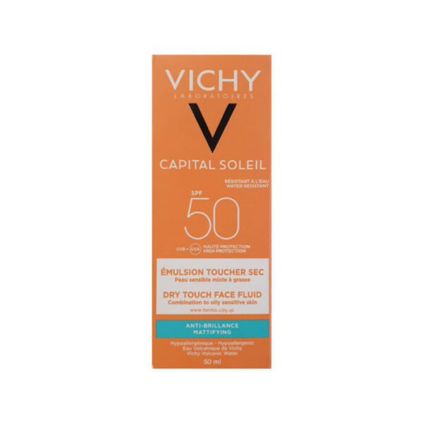 Vichy – Capital Soleil Dry Touch Face Fluid (SPF 50+)