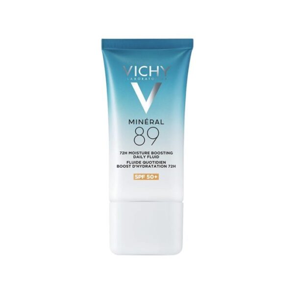 Vichy – Mineral 89 Moisture Boosting Daily Fluid Sun Cream (SPF 50+)