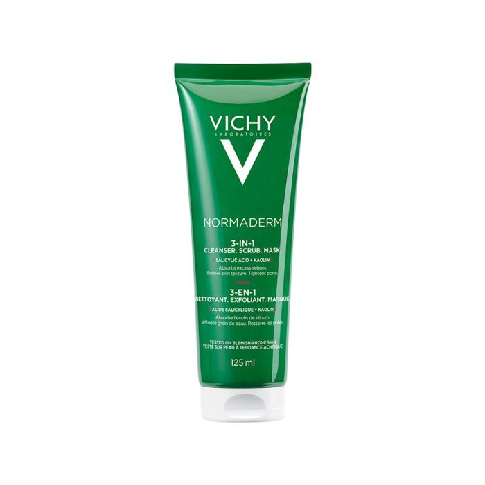 Vichy – Normaderm 3in1 Cleanser Scrub Mask